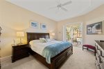 Master Suite with TV and Pool Access